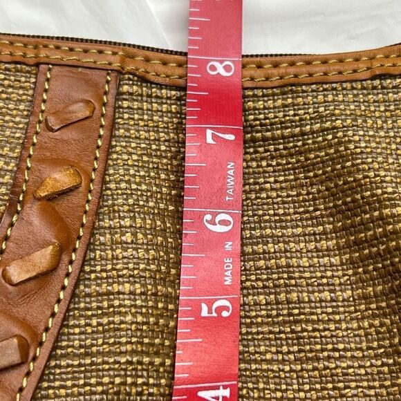 Vintage Fossil Women’s Shoulder Bag Purse brown Tan Leather - Picture 8 of 13